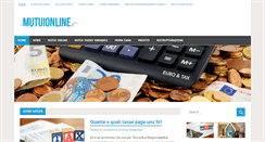 Desktop Screenshot of imutuionline.it